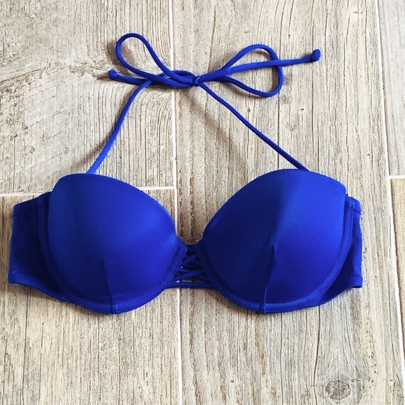 royal blue swimsuit top